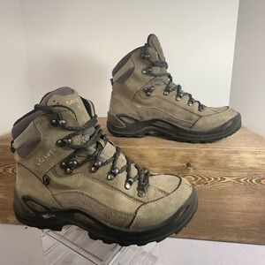 LOWA Renegade Mid GTX Leather Boot Women US 6.5 Hiking Hunting Outdoor Stability